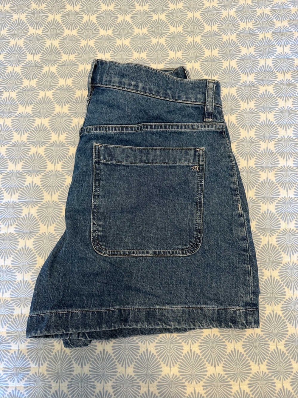 Brand New Madewell W29 High-Rise Sailor Denim Short - Picture 3 of 6